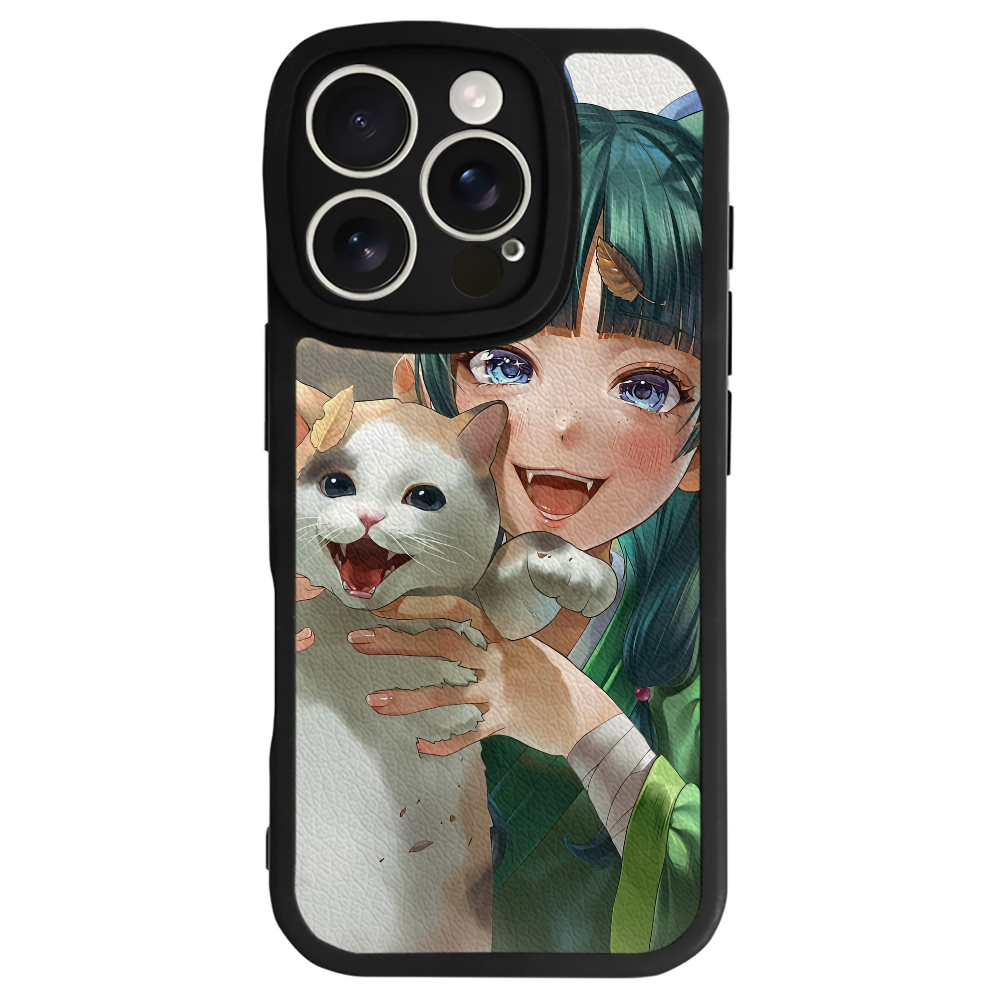 薬屋のひとりごと The Apothecary Diaries 【iPhone 16シリーズ対応】シリコンスマホケース（レザー調） 材質：シリコン